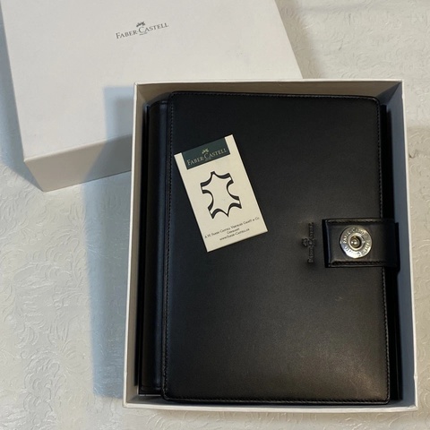 Кожаный органайзер Faber-Castell, Personal Classic Leather Collection, Black (188850)