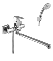 Смеситель универсальный с плоским изливом LEMARK plus FACTOR – LM1651C