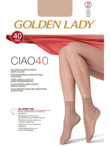 Женские носки Ciao 40 (2 пары) Golden Lady