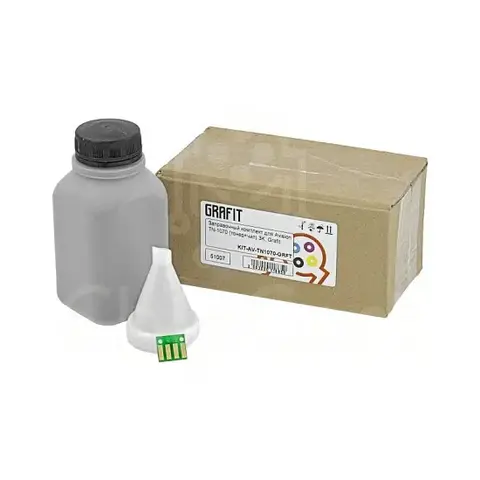 Заправочный комплект для Avision TN-1070 (тонер+чип) 3K, Grafit