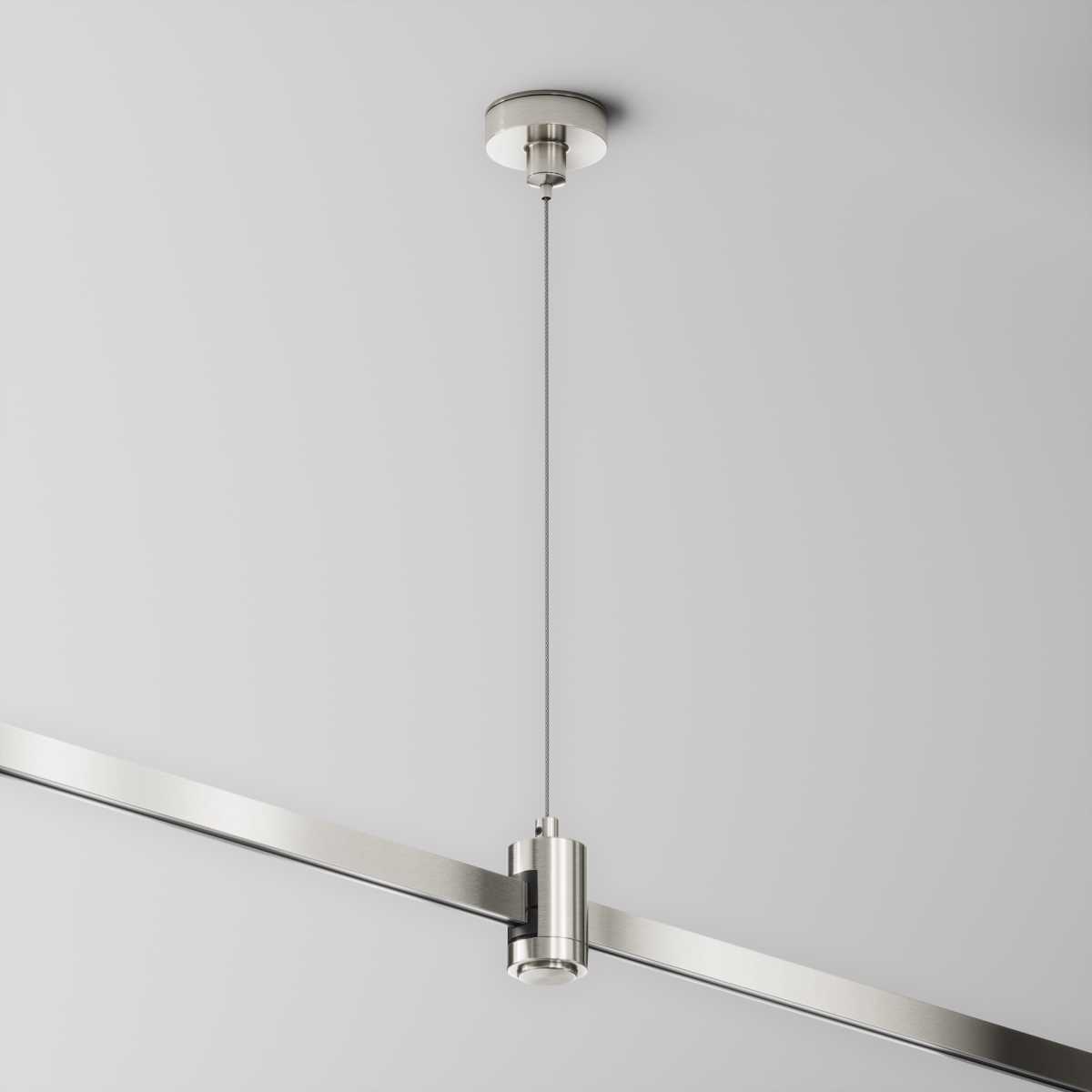 Подвес тросовый Hang одинарный Maytoni Technical TRA157SW-S1-PT