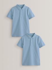 Поло для мальчика Next 171-309, 2 шт., Голубой