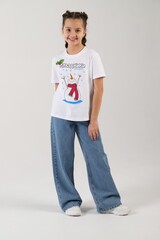 Фуфайка (футболка) для девочки Карнавал-1 Виотекс МОЛОЧНЫЙ