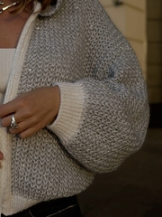 Мастер-класс по вязанию спицами бомбера 