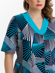 4534 Халат на пуговицах