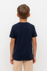 фуфайка  для мальчика  К 302140/индиго