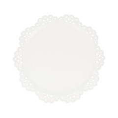 Тарелки большие "Белое кружево" 8 шт. (26,4 см)