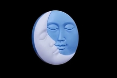 Силиконовый молд Два Светила Солнце и Луна