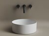 Ceramica Nova Element CN6032MW Умывальник чаша накладная круглая, 35.8x35.8, цвет: белый