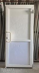 Дверь пластиковая входная Б/У 2000(в) x 900(ш)