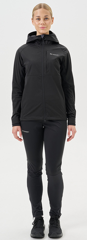 Лыжный костюм с капюшоном Nordski PRO TOUR HOOD Black W женский