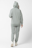 Утепленный спортивный костюм для беременных и кормящих  16501 холодная мята