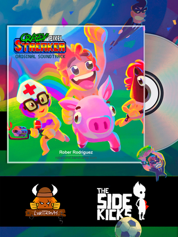 Crazy Pixel Streaker - Official OST (для ПК, цифровой код доступа)