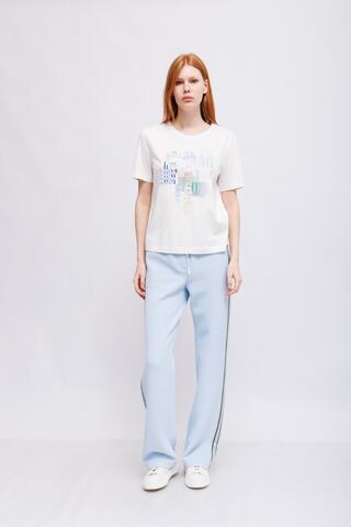 Marc Cain Sports Футболка хлопковая с узорами