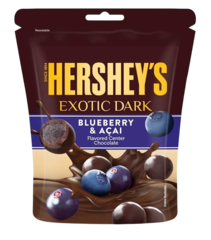 Шоколад Hershey's Exotic Dark Blueberry & Acai со вкусом голубики и асаи