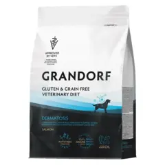 Сухой корм GRANDORF VETERINARY DIET Dog DERMATOSIS Полнорационный диетический корм для собак с заболеваниями кожи, лосось 1кг
