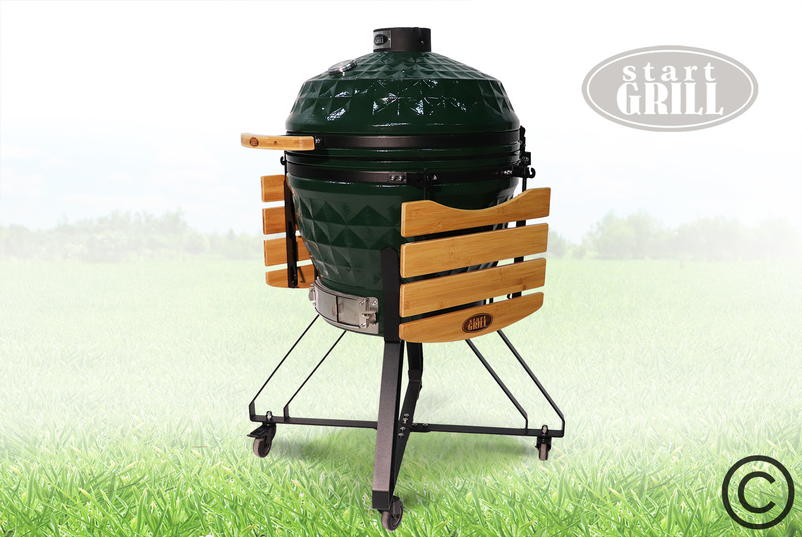 Start Grill PRO зеленый, 61 см/24 дюйма Артикул: SG24 Фото №2