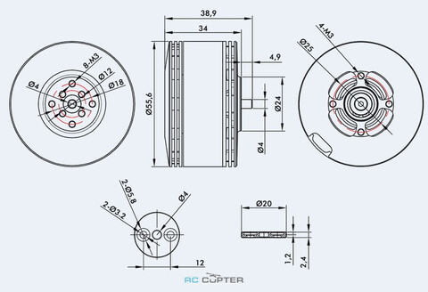 T-Motor V505 KV260