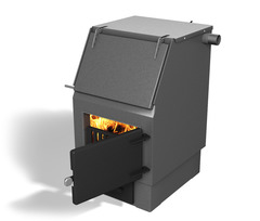 Котел отопительный твердотопливный с водяным контуром АОТВК-22-6