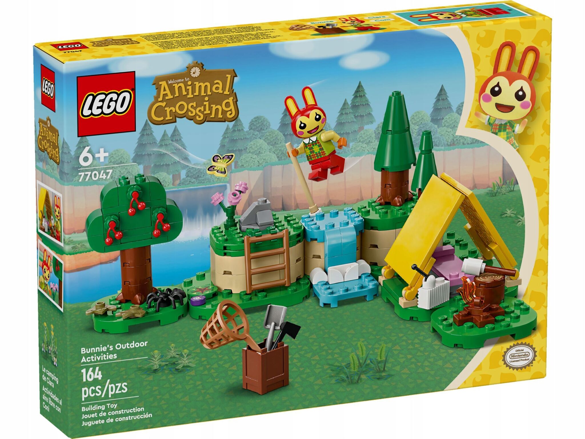 Конструктор LEGO Animal Crossing - Весёлый кролик на природе - Лего 77047  купить в Москве | Доставка по России.