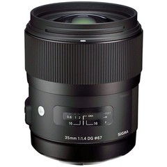 Объектив Sigma AF 35mm f/1.4 DG HSM Art Black для Nikon