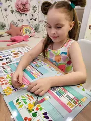 Многоразовые наклейки 