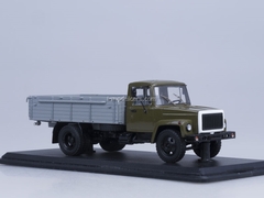 GAZ-3307 engine ZMZ-513 wooden board khaki gray Start Scale Models (SSM) 1:43