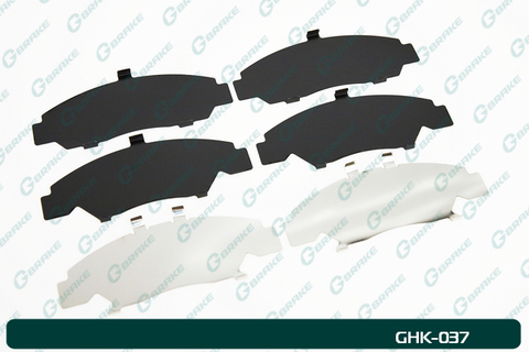 Комплект пластин для тормозных колодок G-brake GHK-037