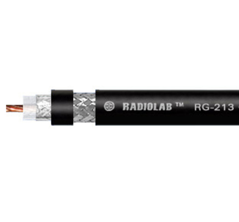 Коаксиальный кабель Radiolab RG-213C/U PVC