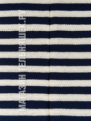 Купить Тельняшка двойной вязки 100% хлопок ВМФ (темно-синяя полоса) ГОСТ МИНОБОРОНЫ в Магазине тельняшек