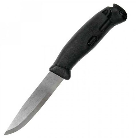 Нож Morakniv Companion Spark стальной разделочный, лезвие: 104 mm, черный (13567)