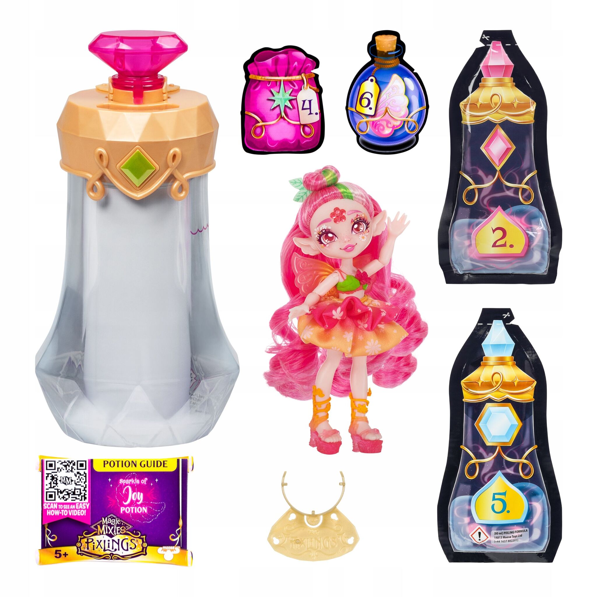 Кукла TM Toys Magic Mixies Pixlings - Кукла фея Фэй Роза - Мэджик Миксис  Пикслинг 14879 купить в Москве | Доставка по России.