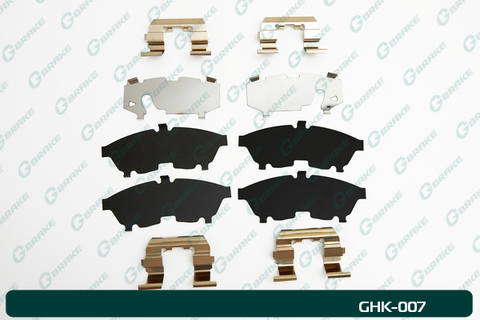 Комплект пластин для тормозных колодок G-brake GHK-007