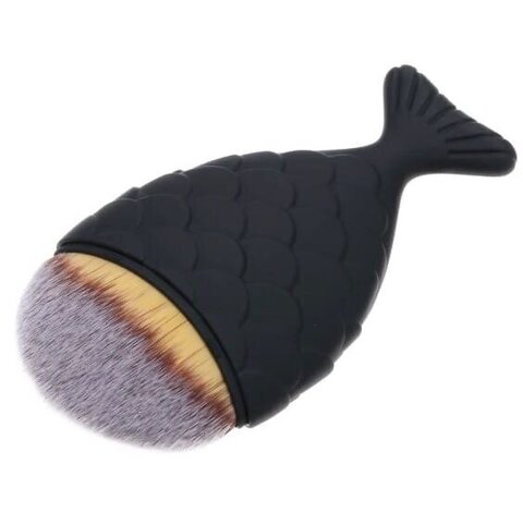 RED STAR Кисть-рыбка черная матовая