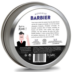 Мыло для бритья MONSIEUR BARBIER BLACK EDITION 150 мл