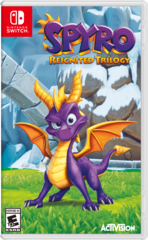 Spyro Reignited Trilogy (картридж для Nintendo Switch, полностью на английском языке)