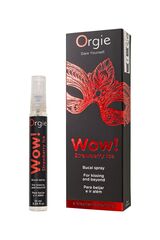 Оральный спрей ORGIE Wow! Strawberry Ice Blowjob Spray с охлаждающим и возбуждающим эффектом - 10 мл. - 