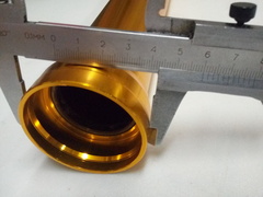 Внешний стакан пера вилки для Yamaha R1 2007-2008 г.в. Золотые