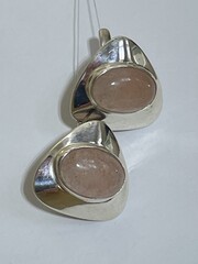 Прато (серьги  из серебра)