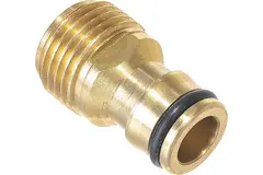 Адаптер латунный, 1/2, внешняя резьба Palisad, 66272