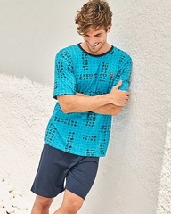 Пижама мужская с шортами Massana MP_231313