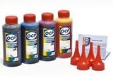 Комплект чернил OCP для картриджей Canon PG-510/512, CL-511/513 (OCP BKP44, C, M, Y 712). (4 x 100 gr)