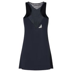 Теннисное платье EA7 Woman Jersey Dress - navy blue