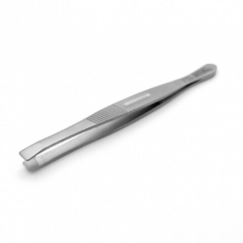 Nippon Nippers. Пинцет для бровей. Скошенный край. Длина 90 мм.