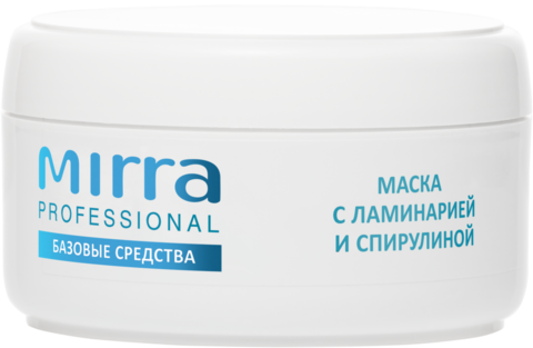 Маска с ламинарией и спирулиной Mirra