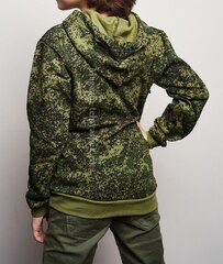 Купить детский свитшот камуфляж - Магазин тельняшек.ру 8-800-700-93-18Толстовка детская камуфлированная Цифра зеленая с капюшоном в Магазине тельняшек