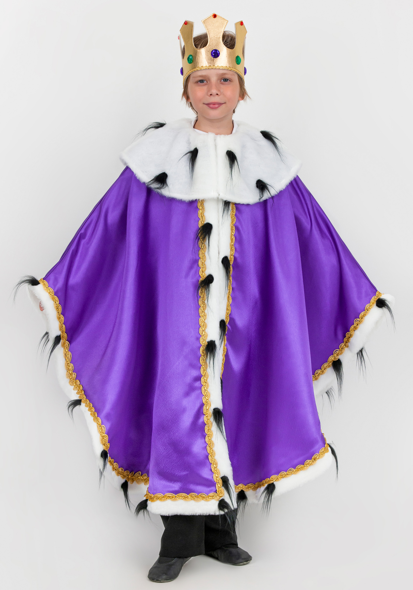 Карнавальный костюм короля для мальчика