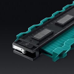 KRAFTOOL 500 мм, шаблон для копирования контура с фиксатором (30077-500)