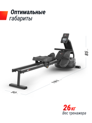 Гребной тренажер UNIX Fit Water Rower 340