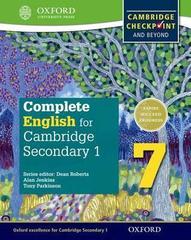 English for Cambridge Secondary 1 Student Book 7  Oxford University Press